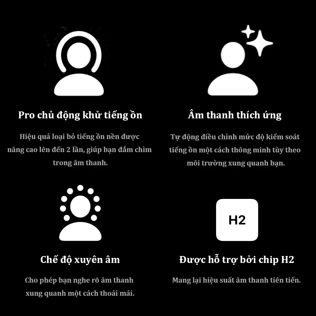Tai Nghe Bluetooth Cực Căng Chống Ồn Định Vị Đổi Tên Cảm Ứng Bảo Hành 24 Tháng,Hàng chính hãng